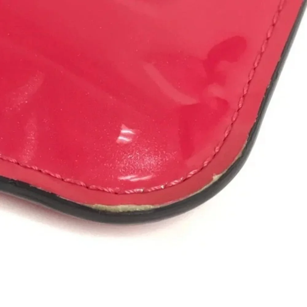 LOUIS VUITTON M90312 MonogramVernis Pochette Cles NM Coin purse with key ring